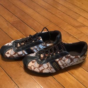 Coach shoes, size 7 1/2.